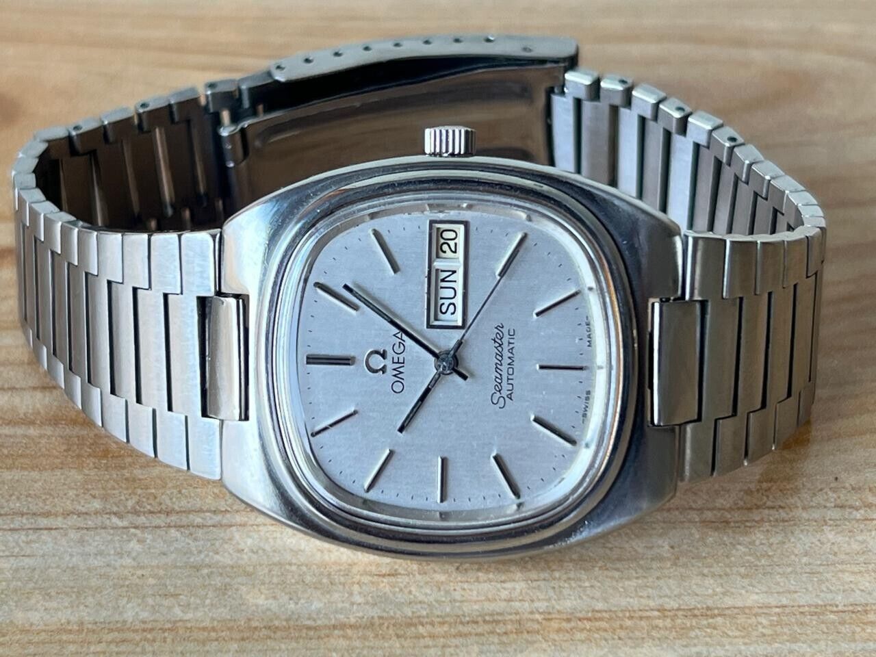Vintage Omega Seamaster NOS Automatic 36mm Mens Watch 116.0213 Cal.1020