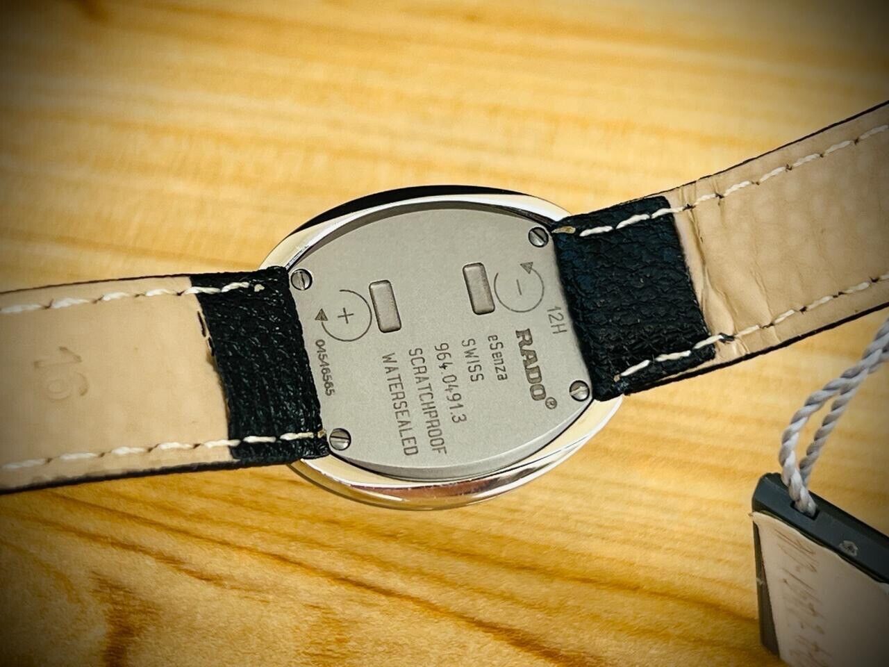 Perfect Rado Esenza Black Dial Ladies Watch, Swiss 25mm Quartz With Tag