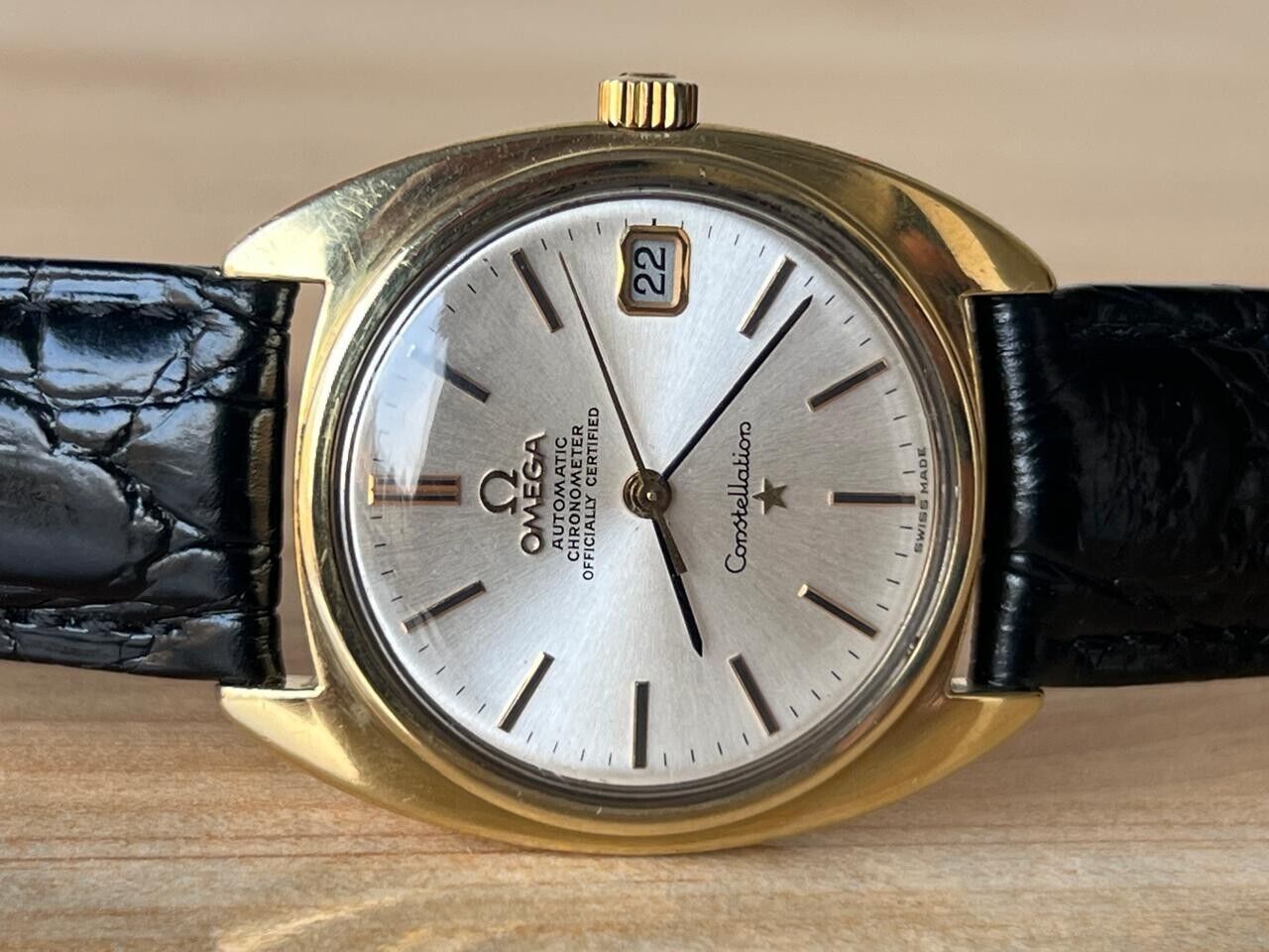 Vintage Omega Constellation Chronometer Automatic 35mm Mens Watch 168.017 Cal564