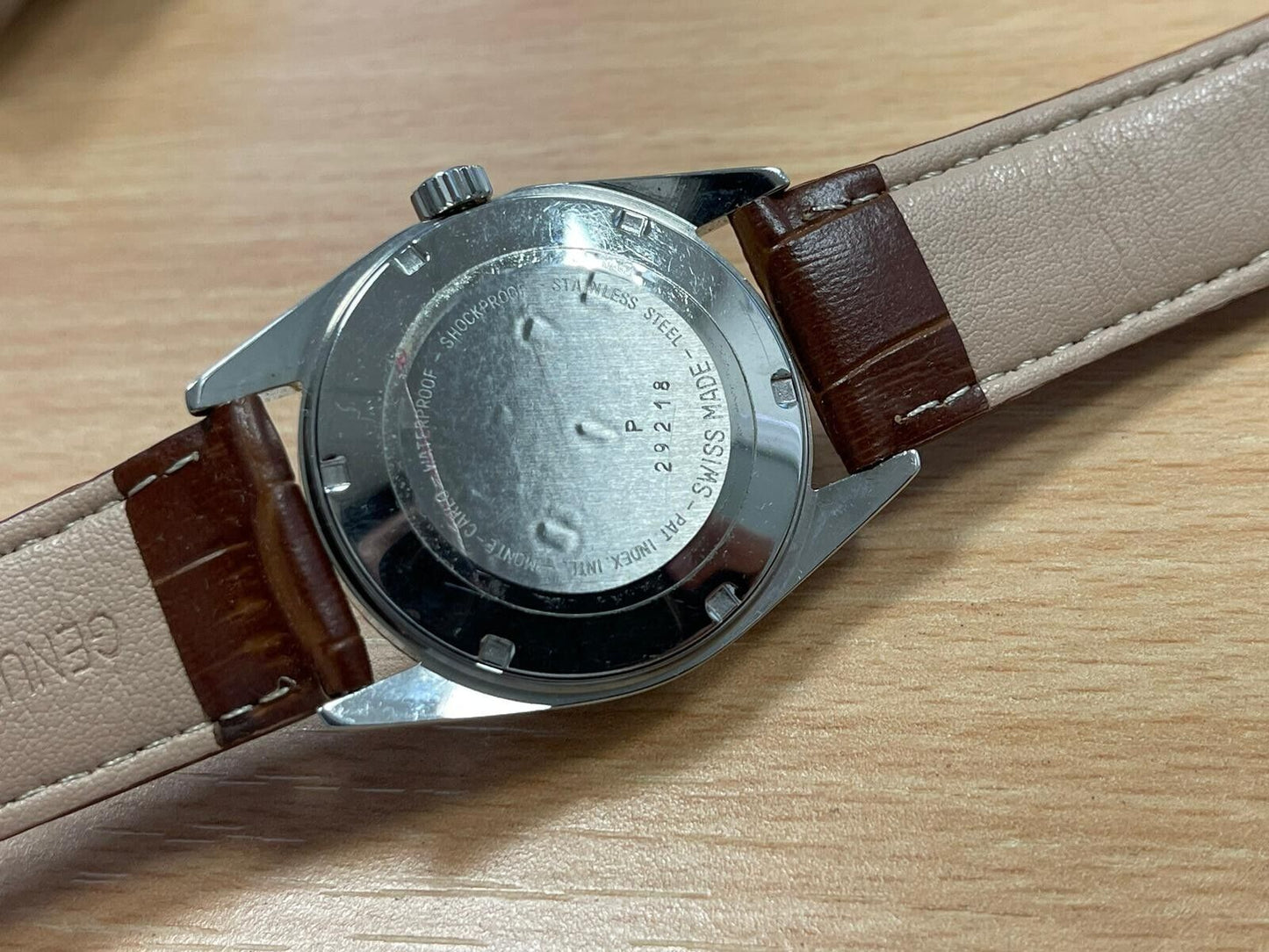 Vintage Dalil Muslim Satellite 1970’s NOS Mens Watch, ETA 2824, Swiss Made 35mm