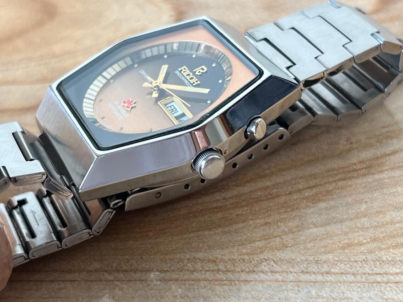 Vintage Ricoh Crystal NOS Automatic 36mm Men’s Watch, Perfect