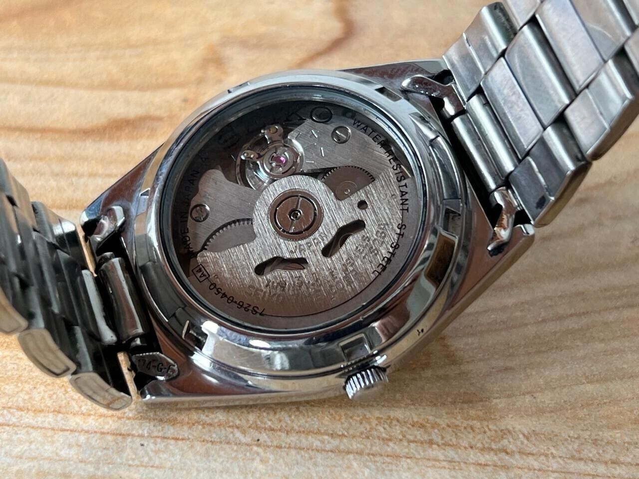 Seiko 5 Rare Dial 7s26-0450 Automatic 21 Jewels 34mm Men’s Watch, Perfect