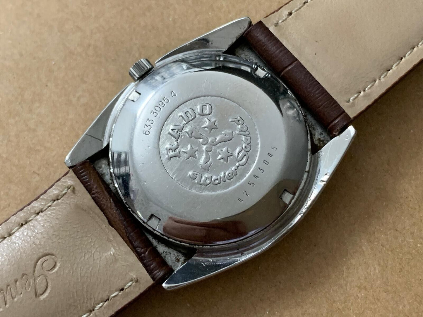 Vintage Watch Rado GOLDEN SABRE Automatic Mens Watch, 34mm Swiss Made