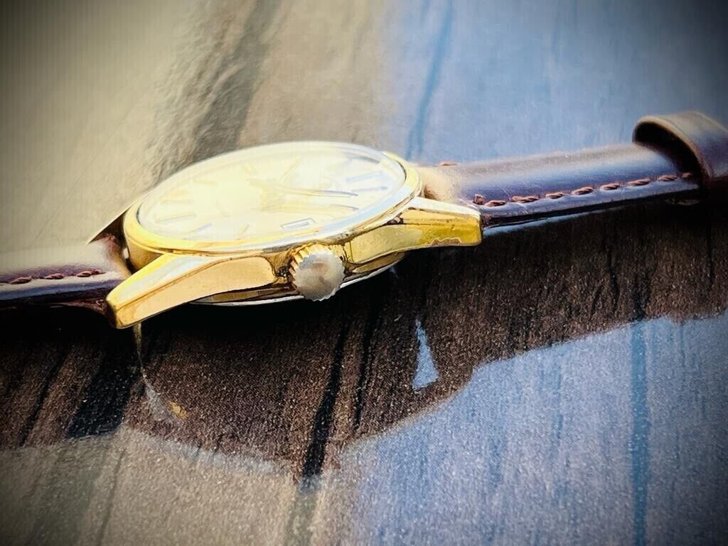Vintage Favre Leuba Geneve Sea King Manual Wind Mens Watch 30mm