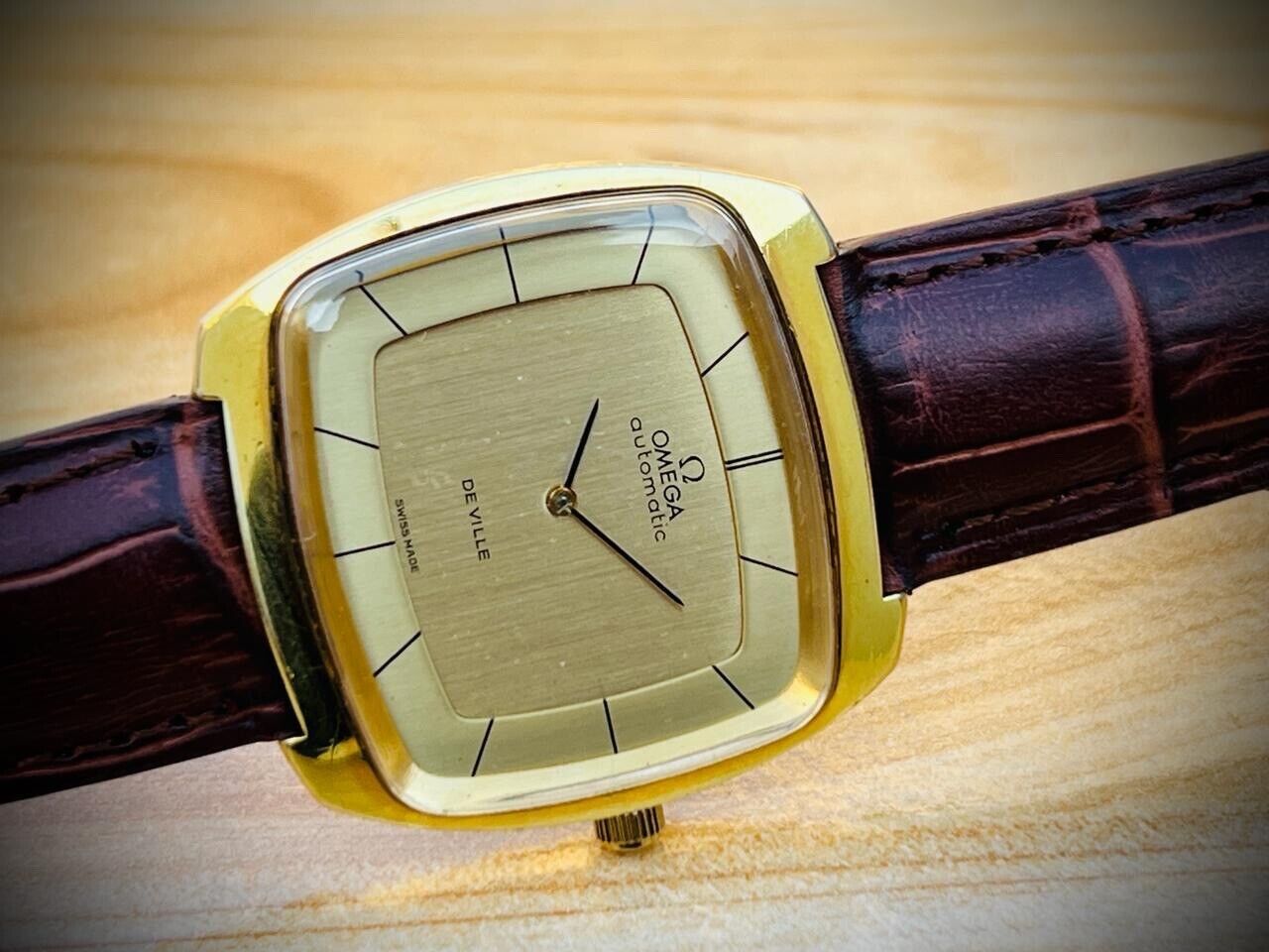 Vintage Omega De Ville Automatic Men’s Watch 37mm 151.0051 Rare Cal.711