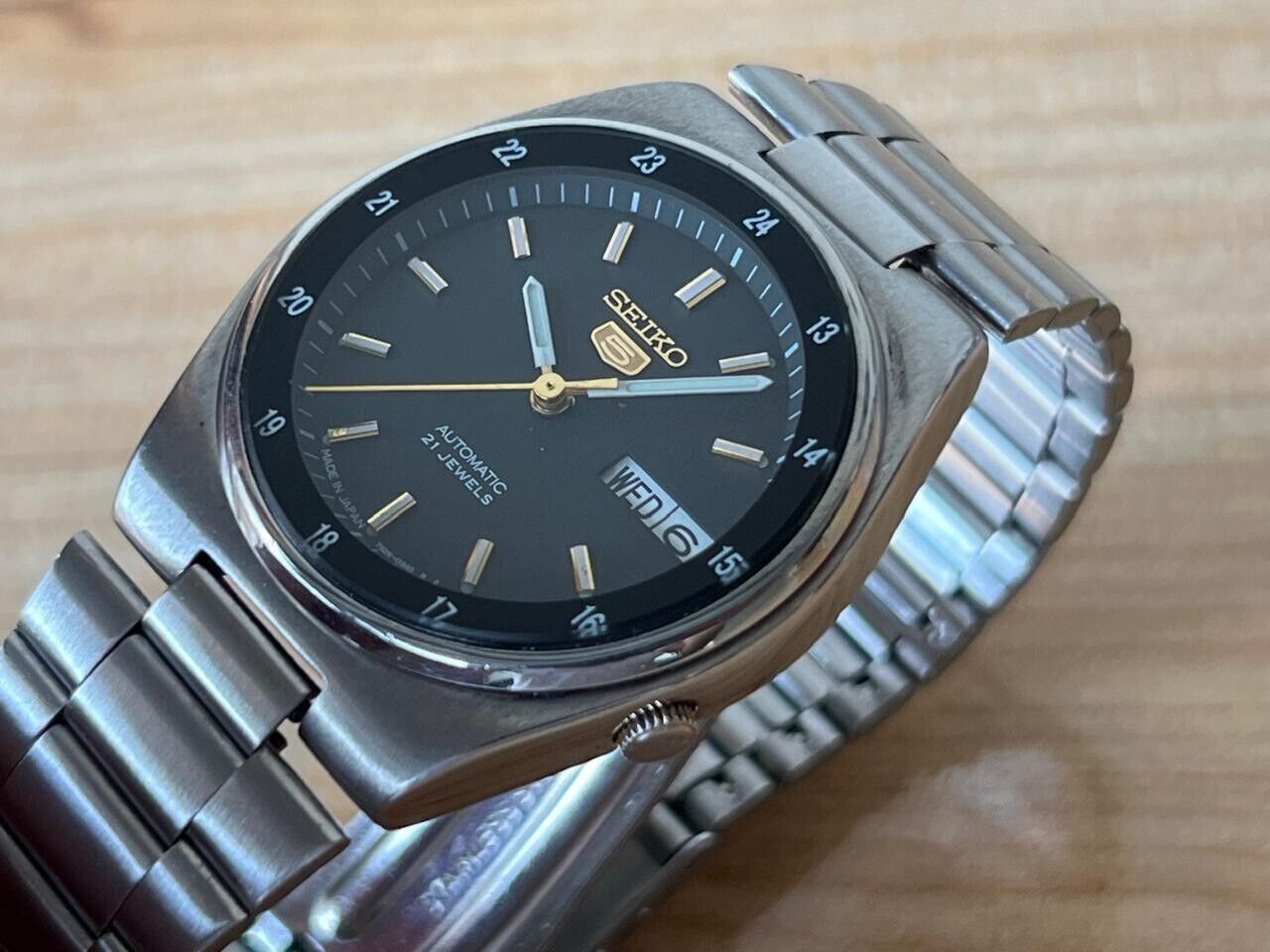 Vintage Seiko 5 7s26-3160 Automatic 36mm Men’s Watch, Perfect