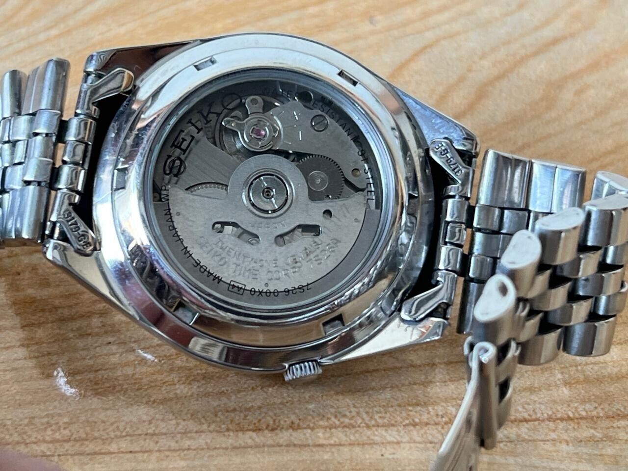 Seiko 5 Grey Dial 7s26-00x0 Automatic 37mm Men’s Watch, Perfect