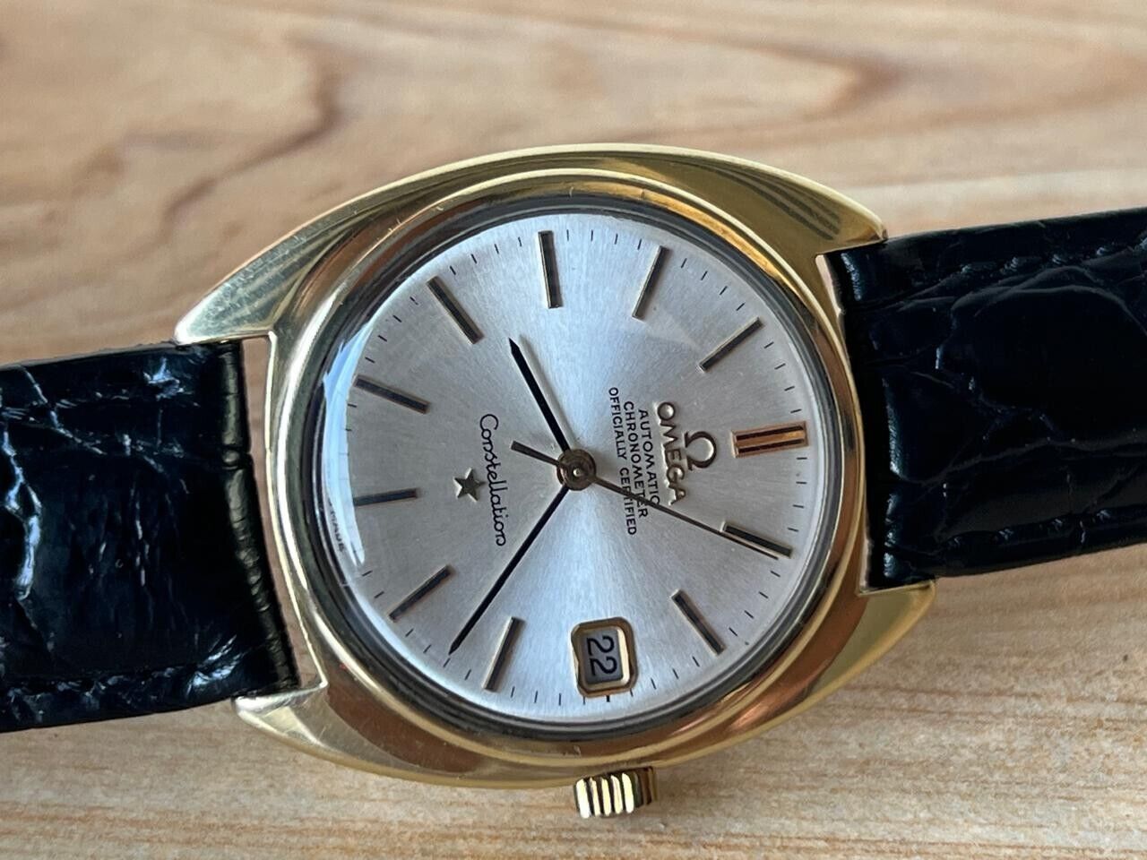 Vintage Omega Constellation Chronometer Automatic 35mm Mens Watch 168.017 Cal564