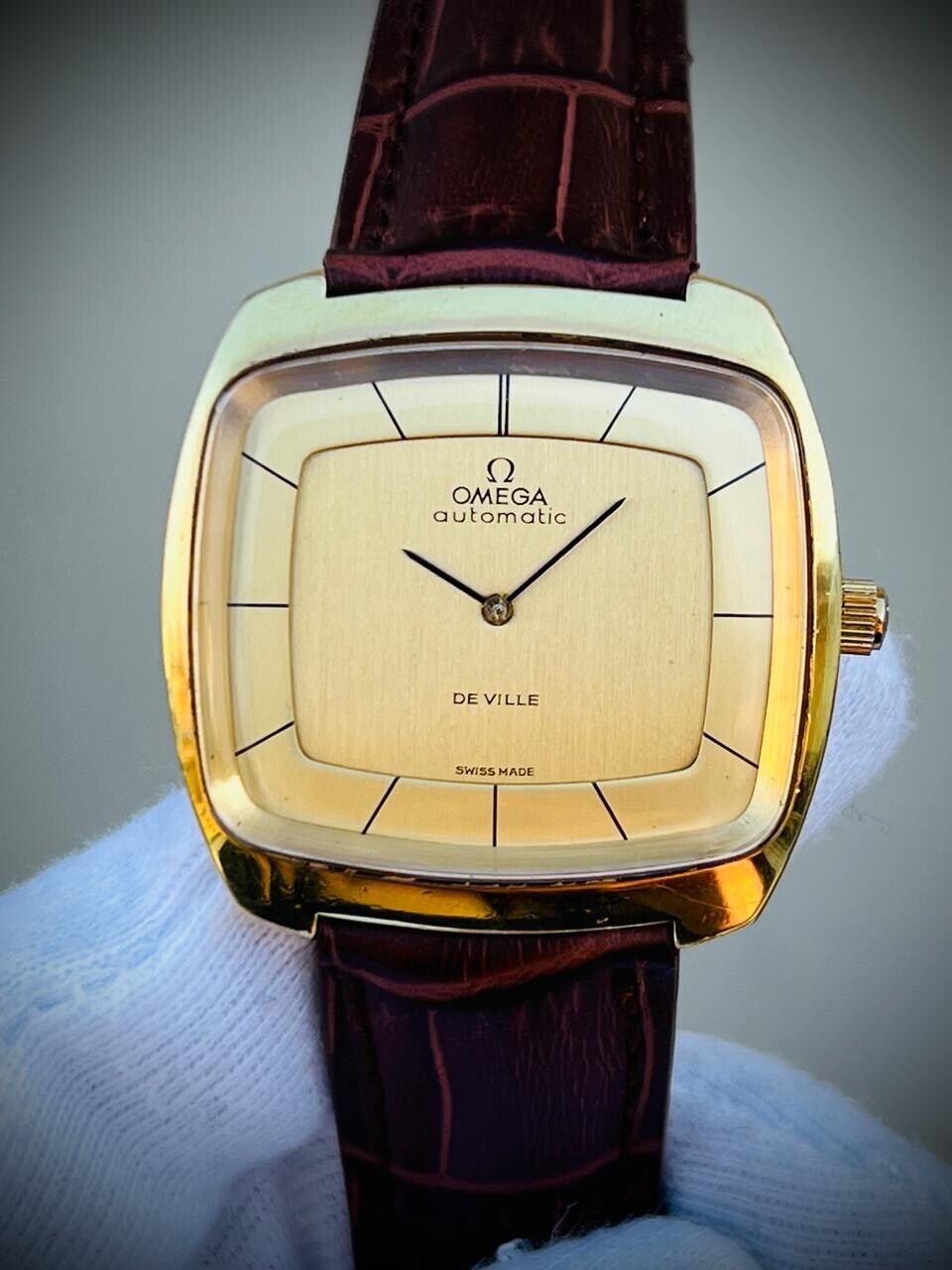 Vintage Omega De Ville Automatic Men’s Watch 37mm 151.0051 Rare Cal.711