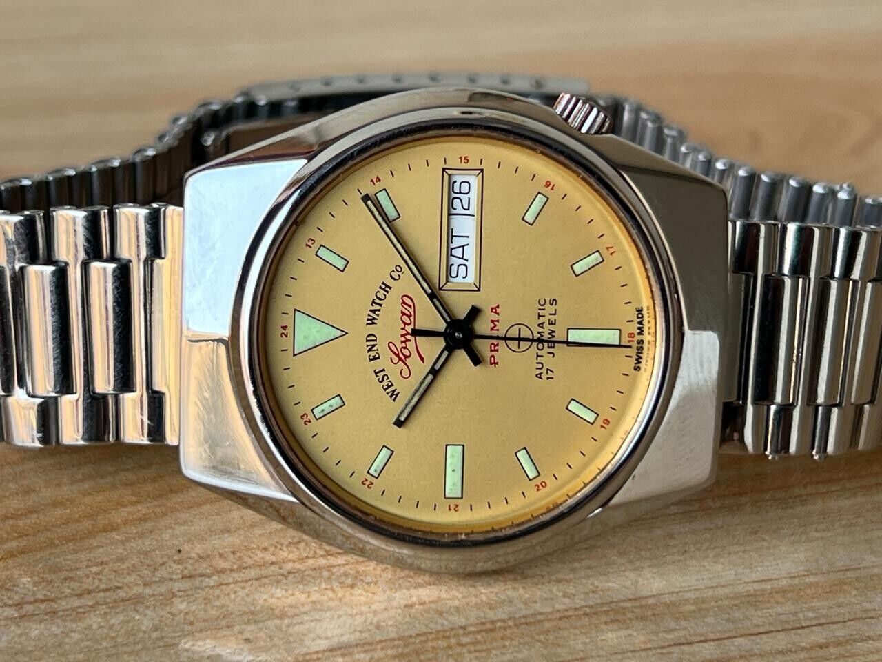 Vintage West End Co Clean Automatic 36mm Men’s Watch, Perfect