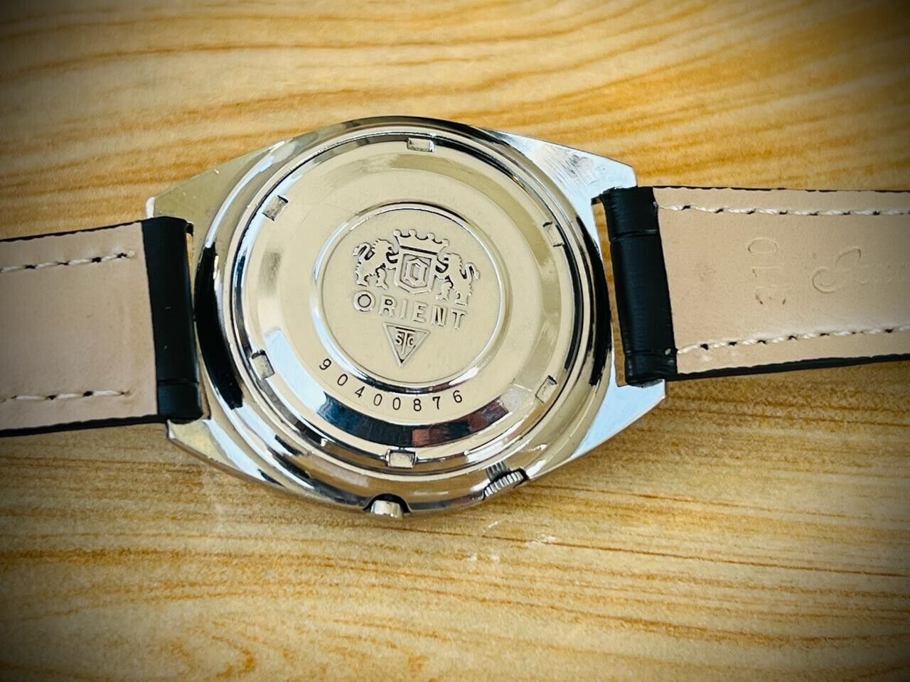 Vintage Orient Silver Dial Automatic 38mm Mens Watch, Perfect
