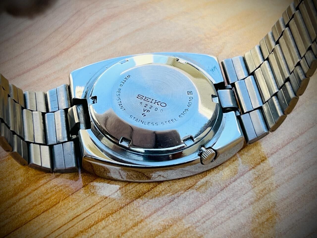 Vintage Seiko 5 Automatic Unique 6309-6010 Mens Watch 35mm