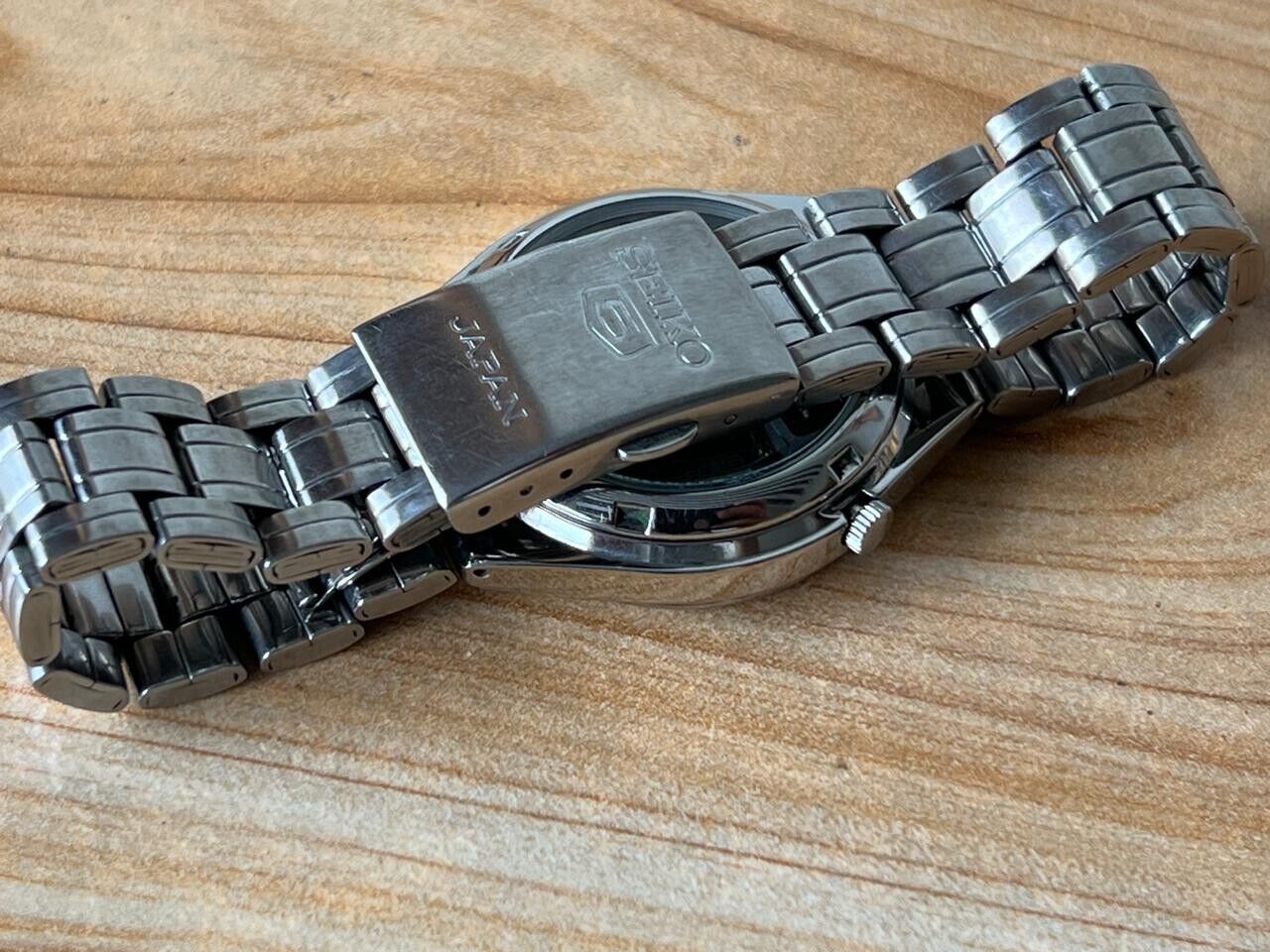 Seiko 5 Grey Dial 7s26-03e0 Automatic 21 Jewels 36mm Men’s Watch, Perfect