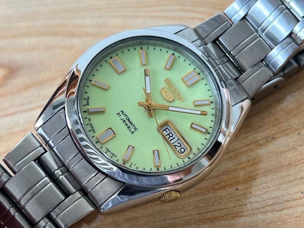 Seiko 5 Lume Dial 7s26-03b0 Automatic 36mm Men’s Watch, Perfect