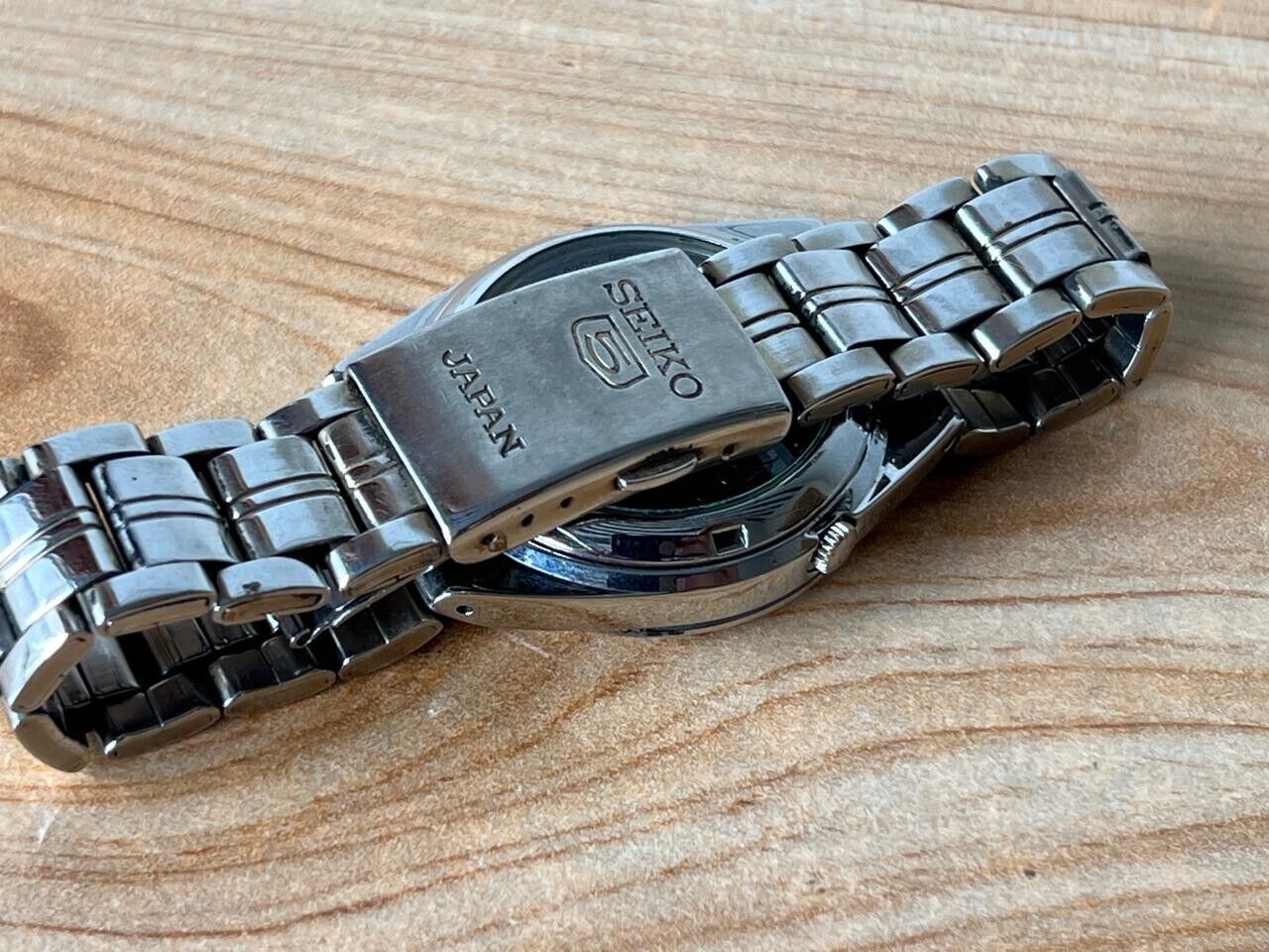 Seiko 5 Railway Lume Dial Automatic 21 Jewels 7S26-02C0 35mm Men’s Watch