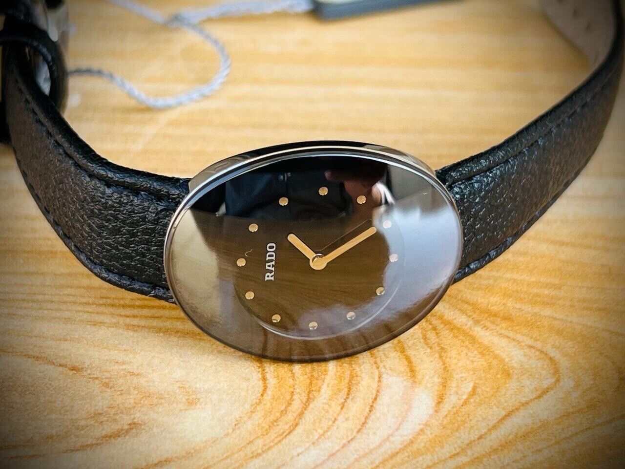 Perfect Rado Esenza Black Dial Ladies Watch, Swiss 25mm Quartz With Tag