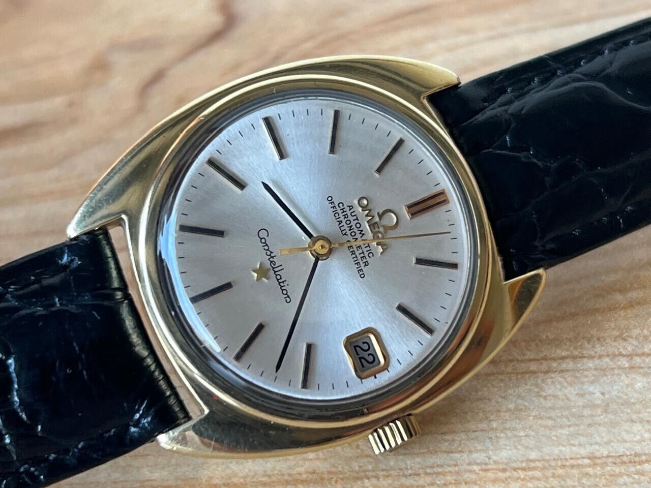 Vintage Omega Constellation Chronometer Automatic 35mm Mens Watch 168.017 Cal564