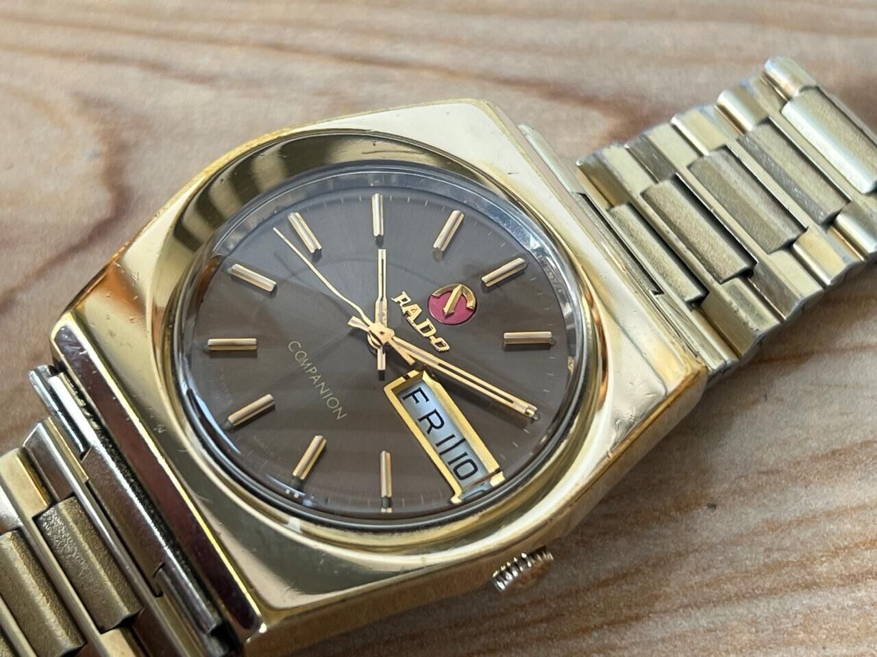 Vintage Rado Companion 37mm Automatic Men's Watch, Swiss Made, Perfect + Papers