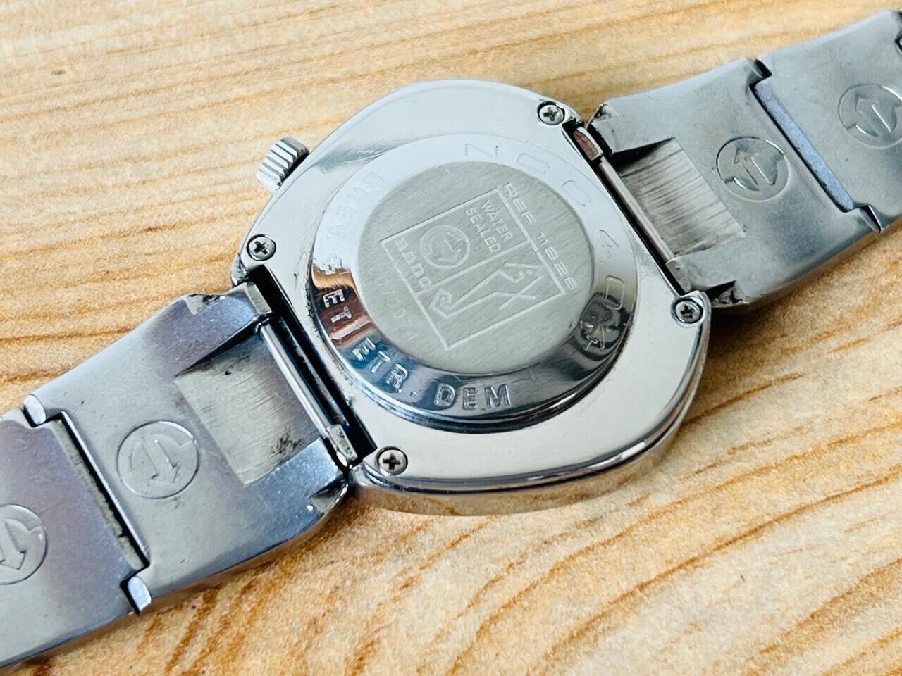 Vintage Rado NCC 404 NOS Silver Dial Automatic Mens Watch, Ultra Rare