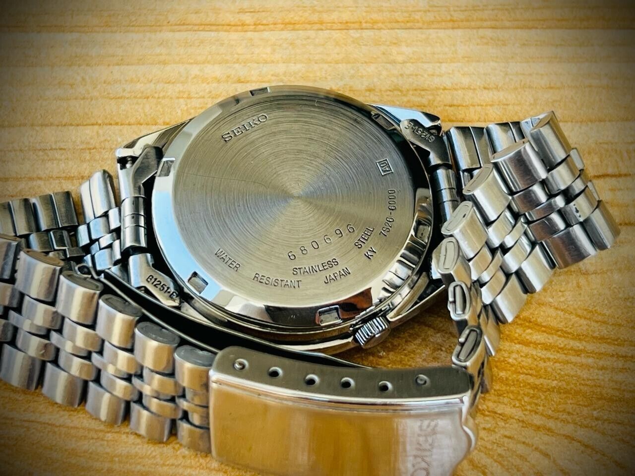 Vintage Seiko 5 Automatic 21 Jewels 7s26-6000 Japan 35mm