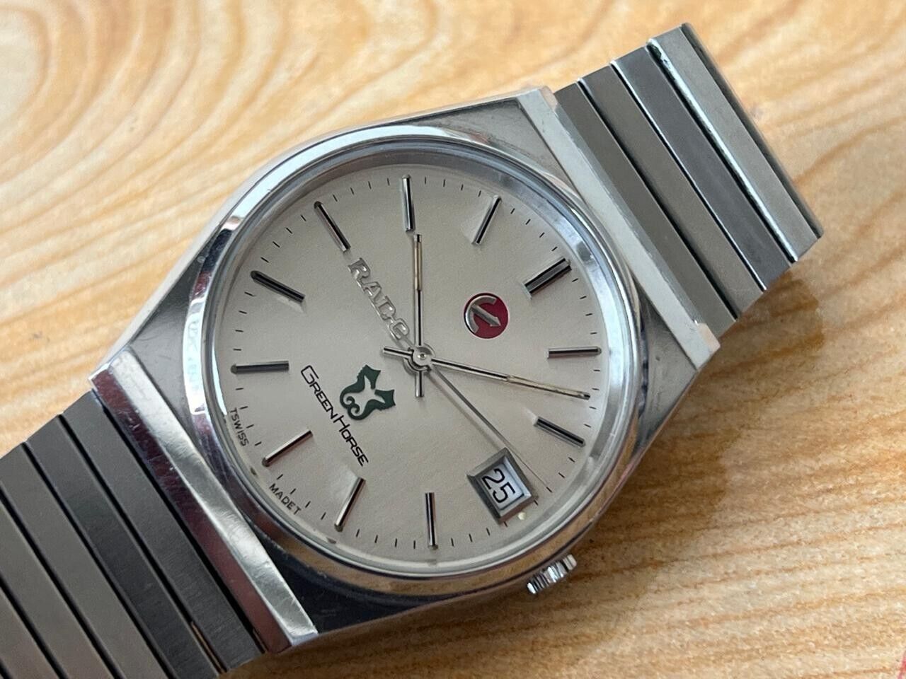 Vintage Rado Green Horse Automatic 34mm Men’s Watch, Perfect