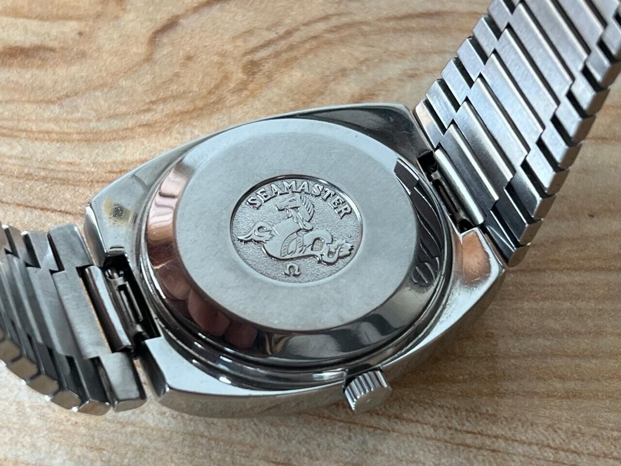 Vintage Omega Seamaster NOS Automatic 36mm Mens Watch 116.0213 Cal.1020