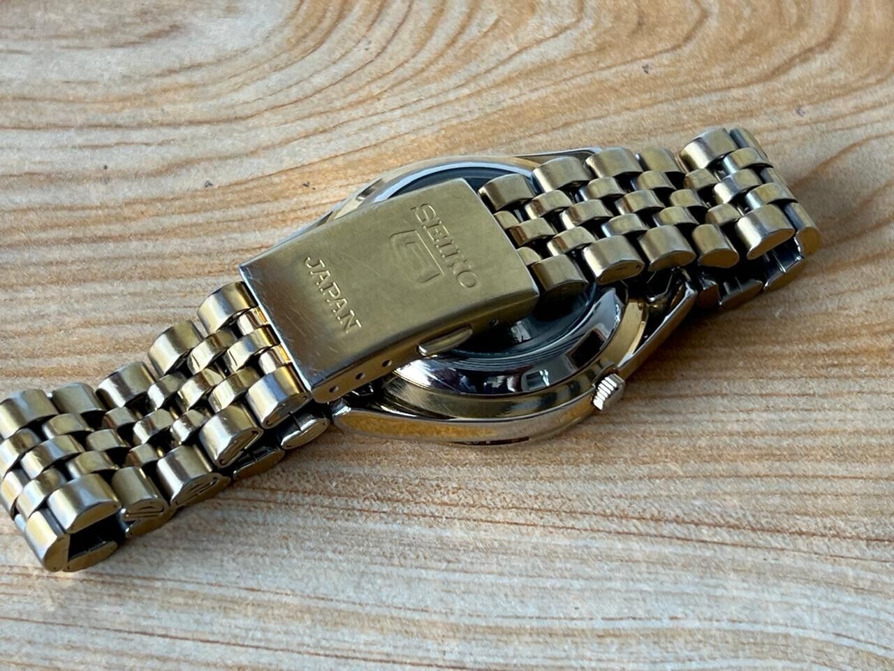 Seiko 5 Blue Dial 7s26-00x0 Automatic 21 Jewels 36mm Men’s Watch, Perfect