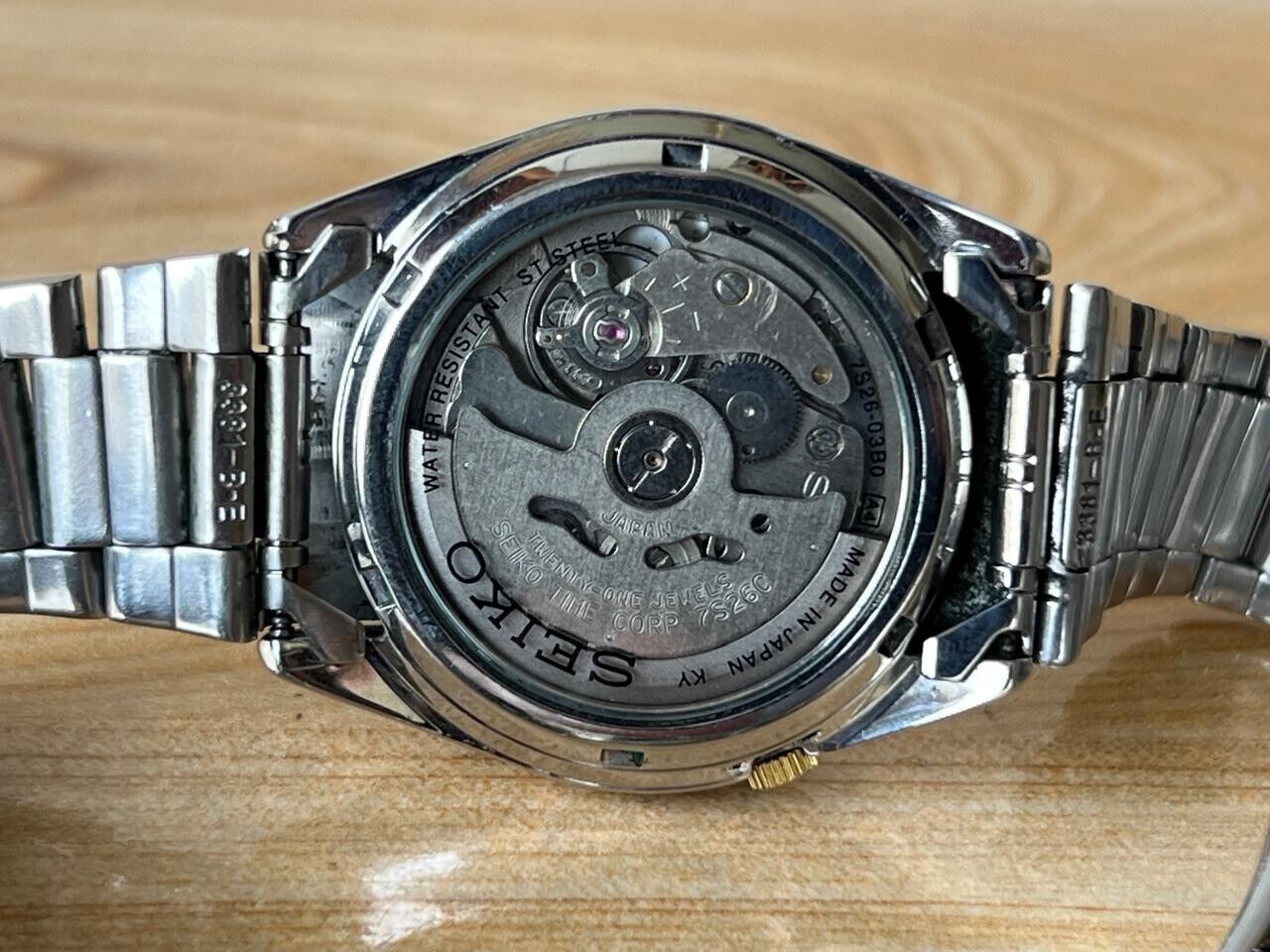 Seiko 5 Lume Dial 7s26-03b0 Automatic 36mm Men’s Watch, Perfect