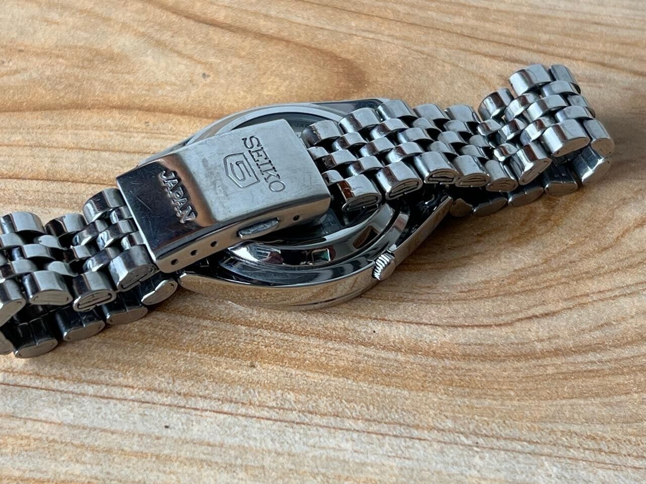 Seiko 5 Lume Dial 7s26-00x0 Automatic 21 Jewels 37mm Men’s Watch, Perfect