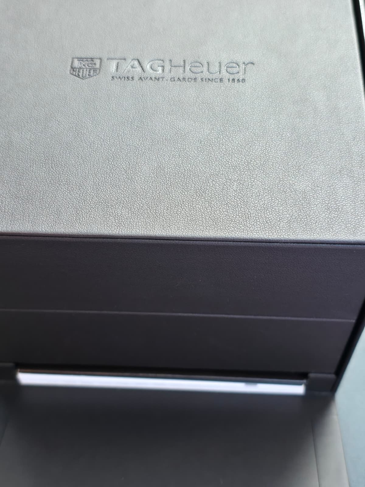 Tag Heuer Carrera Caliber 8 GMT WAR5010 Watch + Box Papers & Card 2014, Perfect