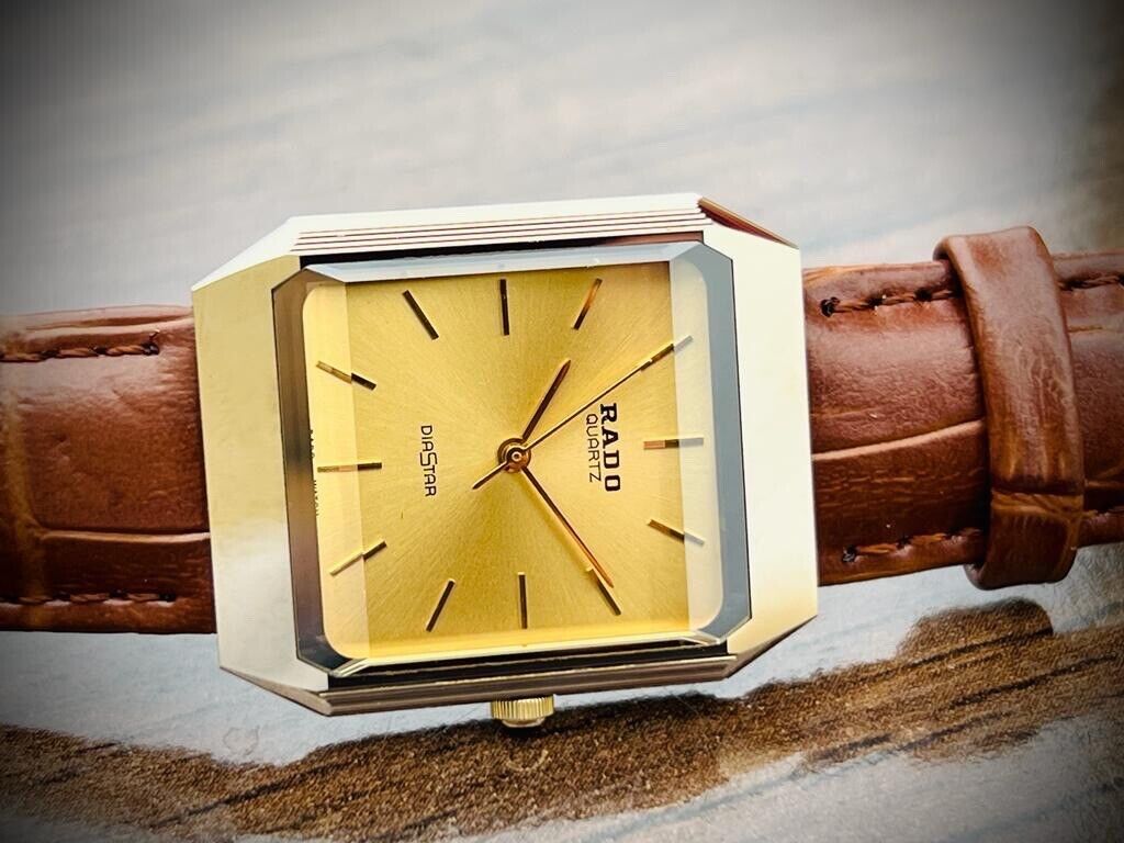 Beautiful Rado Diastar 27mm Sapphire Glass Slim Quartz Unisex Watch Swiss - Grab A Watch Co