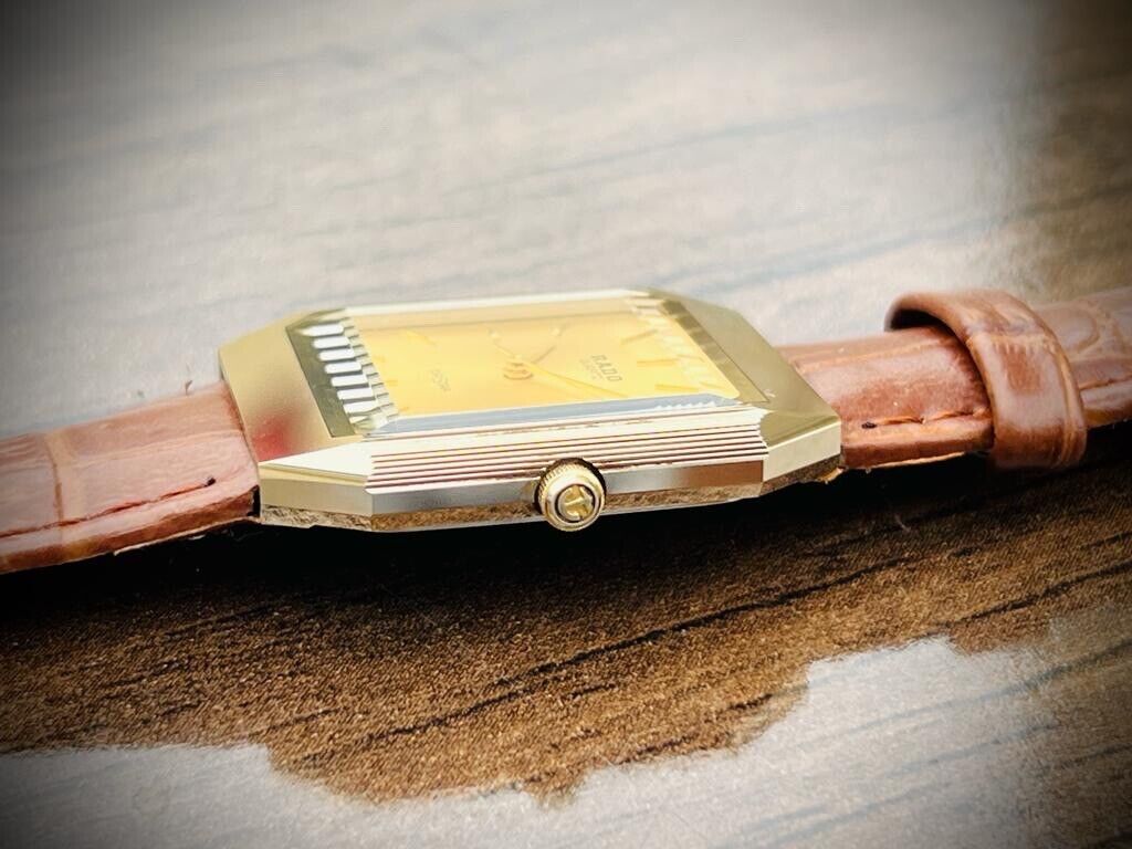 Beautiful Rado Diastar 27mm Sapphire Glass Slim Quartz Unisex Watch Swiss - Grab A Watch Co