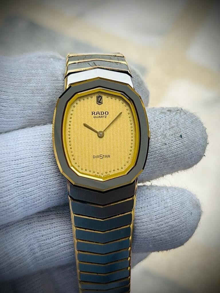 Beautiful Rado Diastar 27mm Slim Quartz Unisex Watch Swiss - Grab A Watch Co