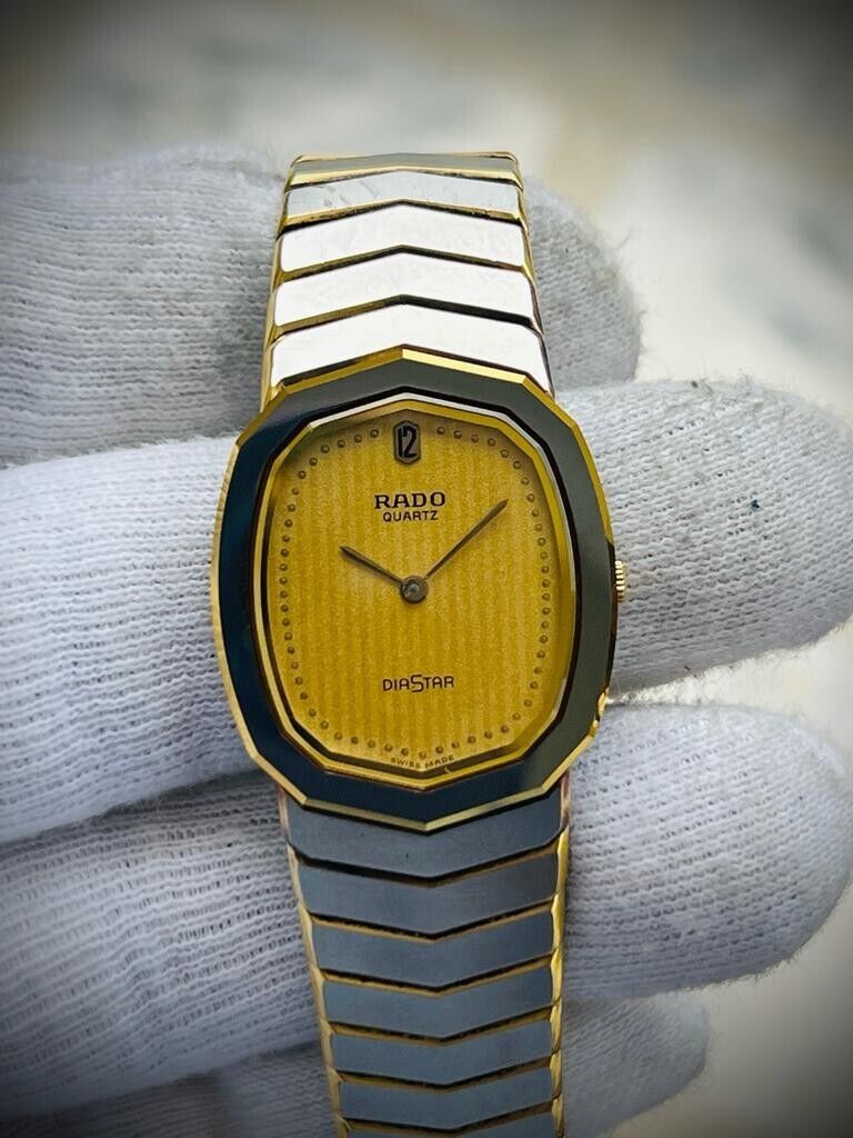 Beautiful Rado Diastar 27mm Slim Quartz Unisex Watch Swiss - Grab A Watch Co