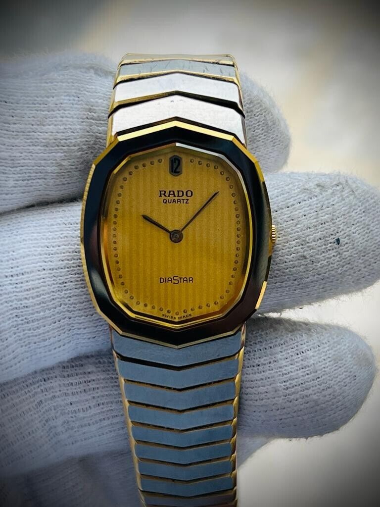 Beautiful Rado Diastar 27mm Slim Quartz Unisex Watch Swiss - Grab A Watch Co