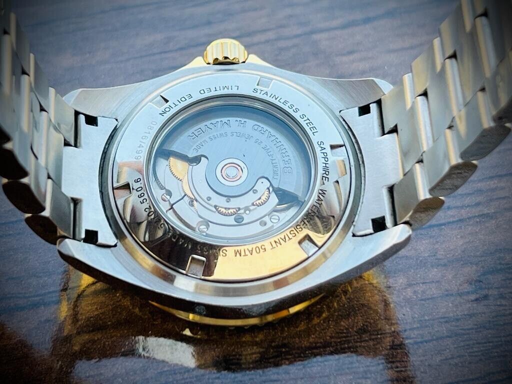Bernhard H. Mayer 500m Divers Automatic Gents Watch, Perfect Box & Papers - Grab A Watch Co