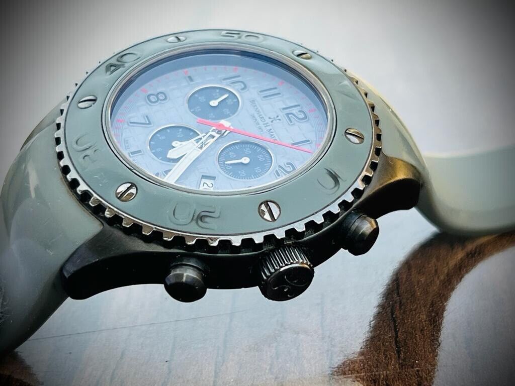 Bernhard H. Mayer Jumbo Size Chronograph 48mm Mens Watch, Swiss made - Grab A Watch Co