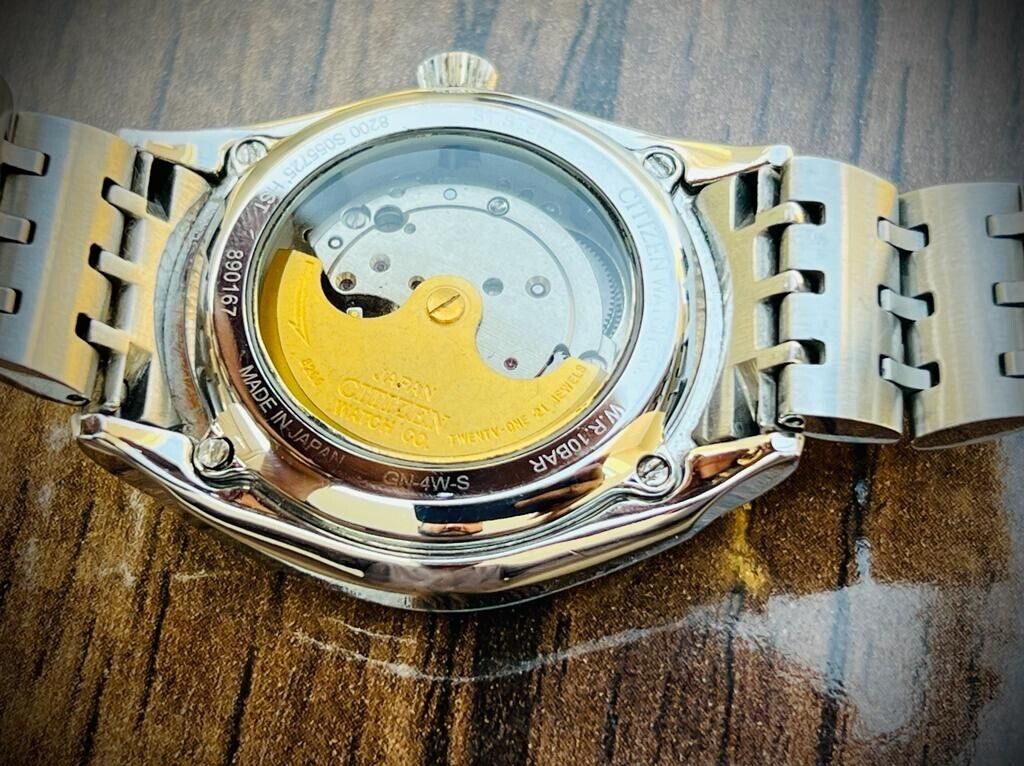Citizen Automatic Sapphire MOP dial 40mm Gents Watch, Japan Made Ref: 890167 - Grab A Watch Co