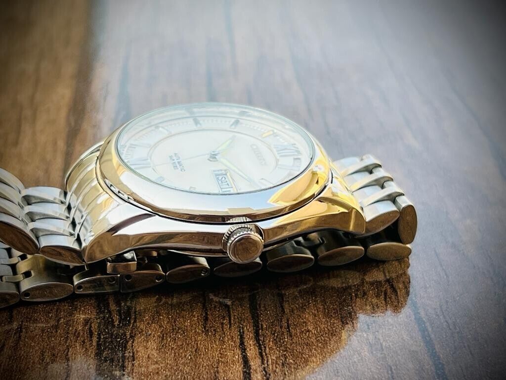 Citizen Automatic Sapphire MOP dial 40mm Gents Watch, Japan Made Ref: 890167 - Grab A Watch Co