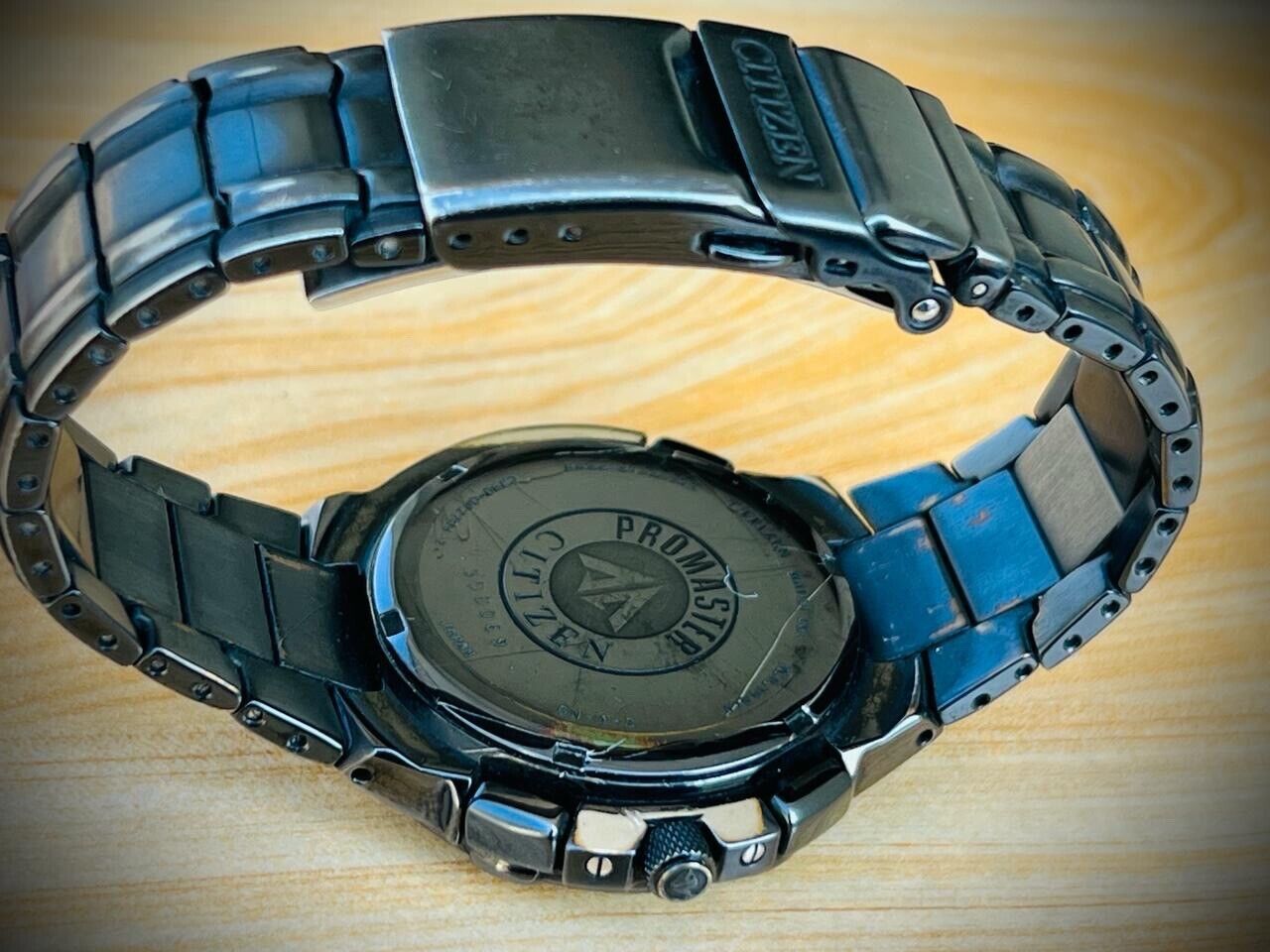 Citizen Promaster Nighthawk Black/Steel Dual Timer Digital 40mm Mens Watch RARE - Grab A Watch Co