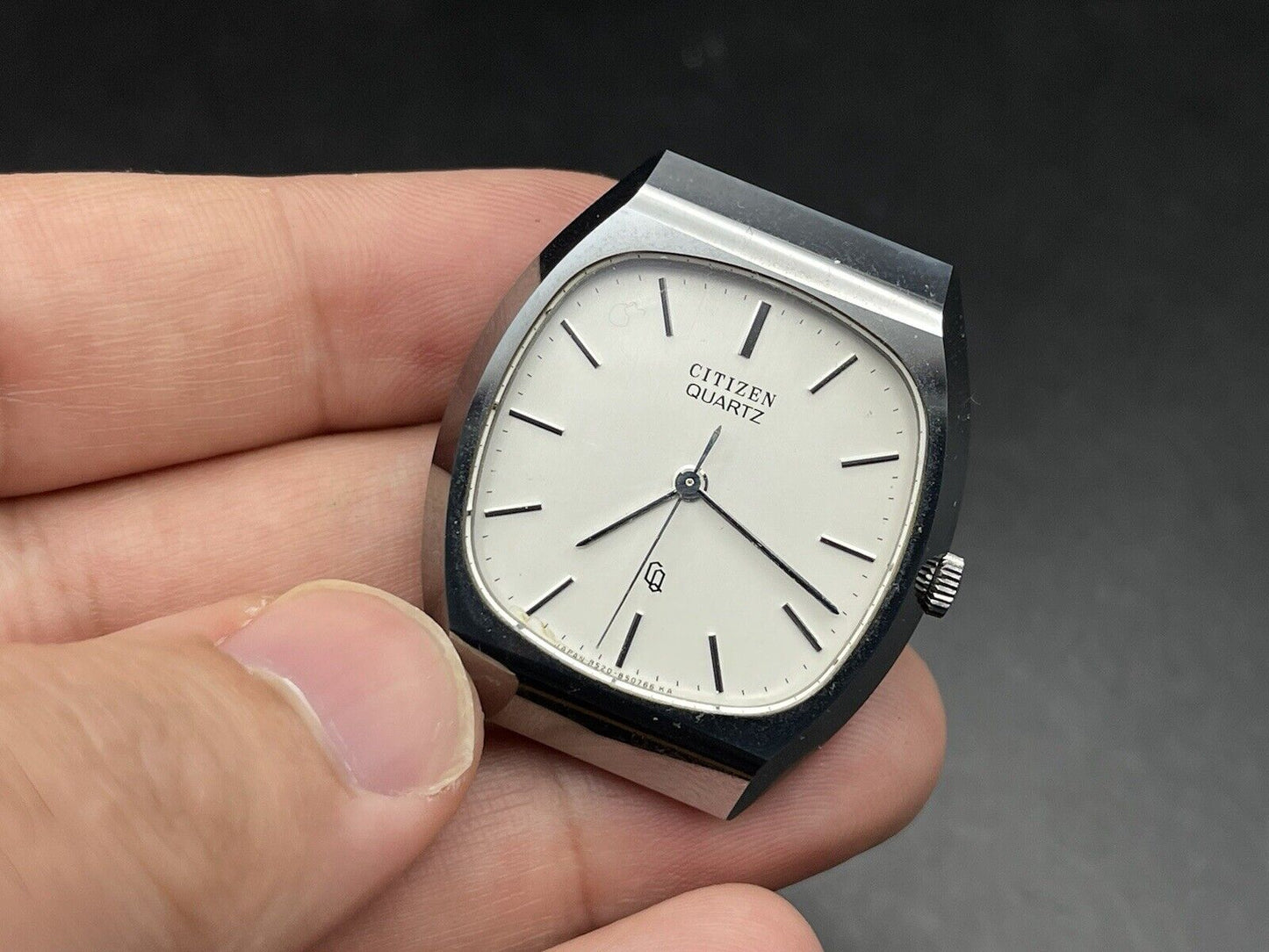 Collectable Vintage Citizen CQ Quartz Genuine Watch, 34mm, Not Working - Grab A Watch Co