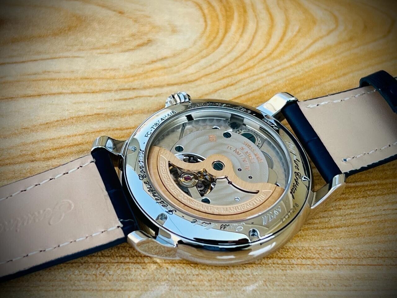 Frederique Constant Classic Worldtimer Automatic Men's Watch FC-718NWM4H6 UK - Grab A Watch Co