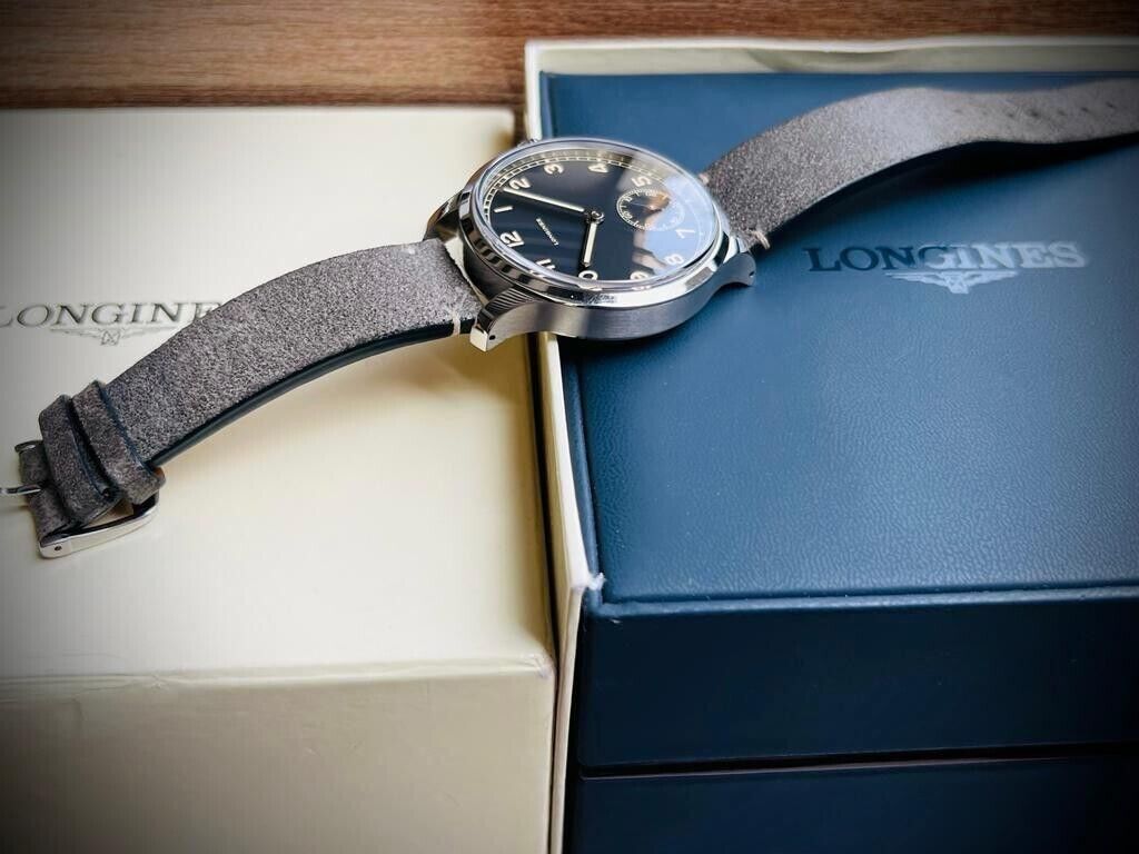 LONGINES Heritage Military L2.826.4.53.2 Men's Limited Edition With Box & Papers - Grab A Watch Co