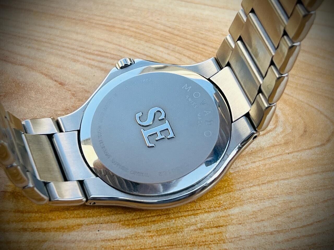 Movado S.E Sports Edition Quartz Mens Watch 40mm Swiss made , Perfect, 2/Tone - Grab A Watch Co