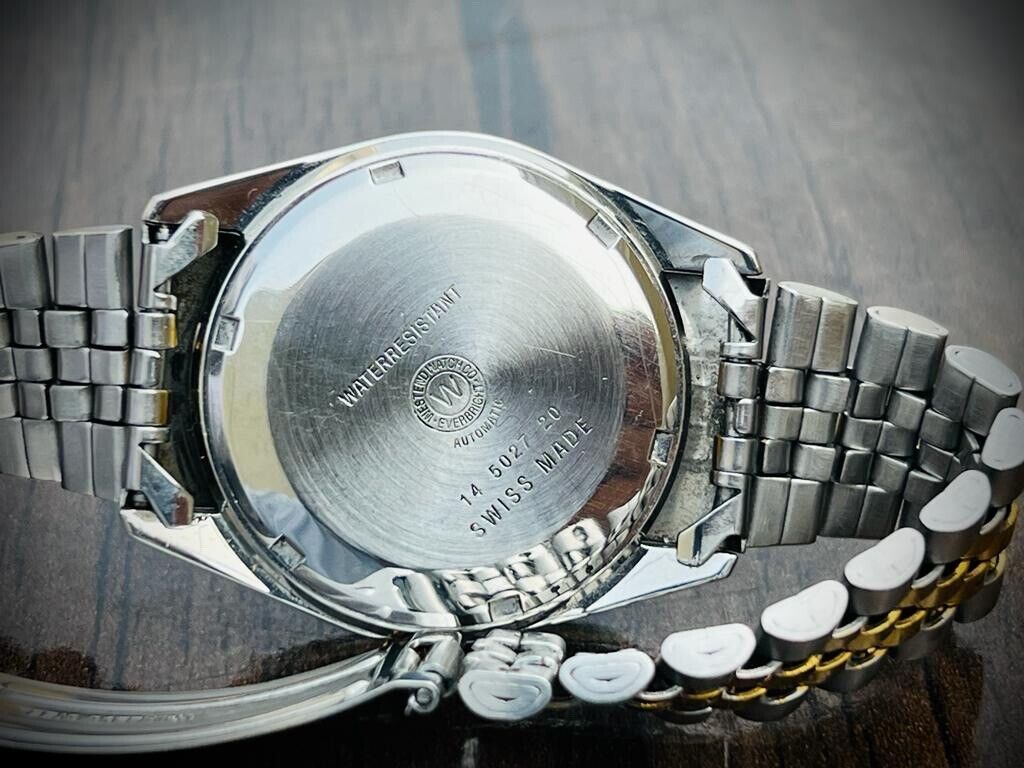 NOS West End Co President Jubilee 37mm Diamond Dial, Automatic Mens Watch - Grab A Watch Co