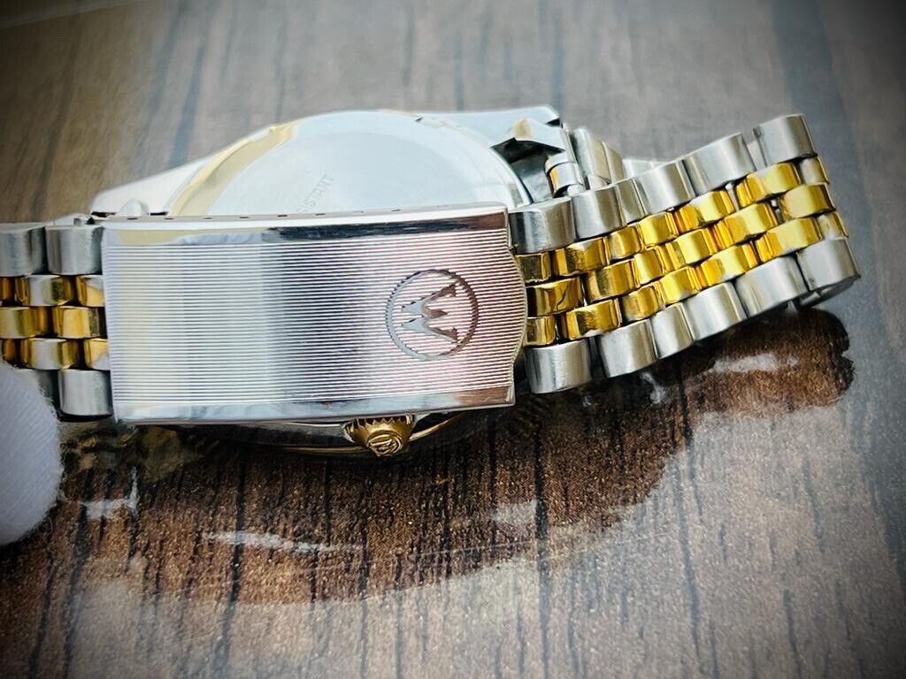 NOS West End Co President Jubilee 37mm Diamond Dial, Automatic Mens Watch - Grab A Watch Co