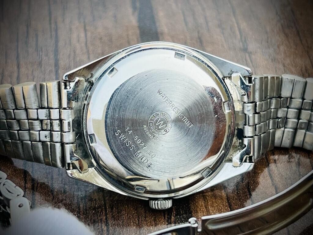 NOS West End Co President Jubilee 38mm Diamond Dial, Automatic Mens Watch - Grab A Watch Co