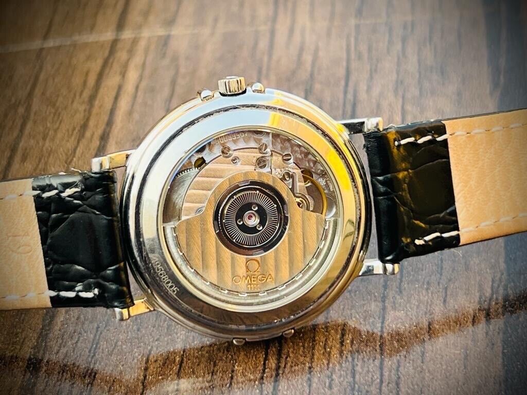 Omega Constellation Chronometer Automatic Black Cal.1111 Roman Bezel Men’s Watch - Grab A Watch Co