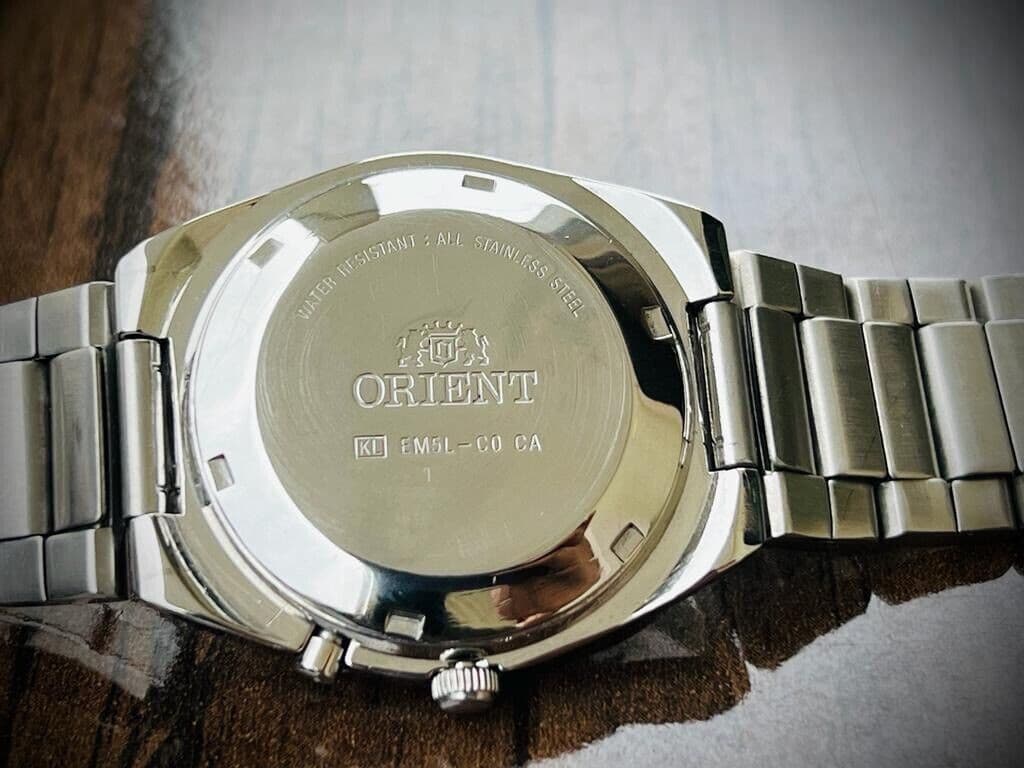 Orient 3 Star EM5L-CO-CA Blue Dial Perfect Mens Watch 37mm - Grab A Watch Co