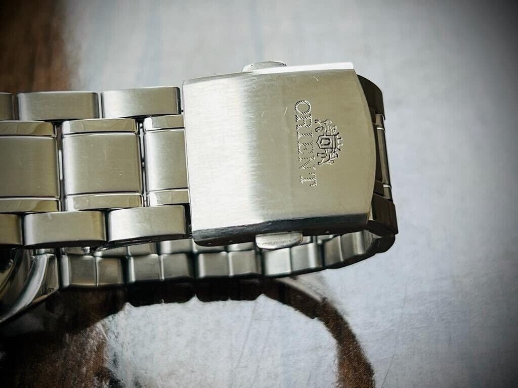 Orient 3 Star EM5L-CO-CA Blue Dial Perfect Mens Watch 37mm - Grab A Watch Co